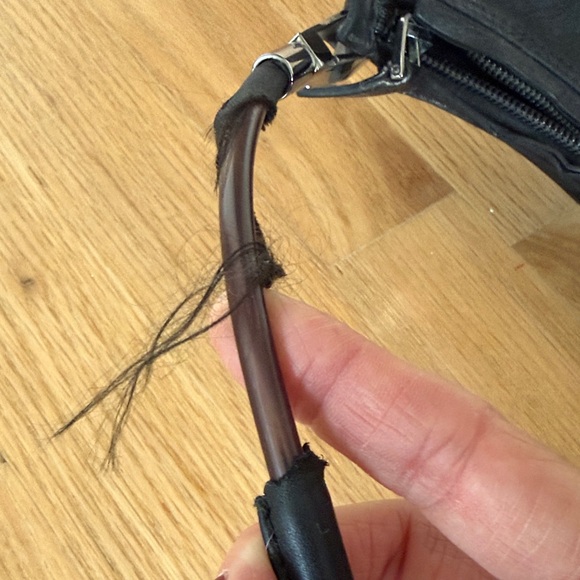 Gucci Authentic Black Nylon/Leather GG Pattern Hobo Bag, with dust bag - Picture 16 of 16